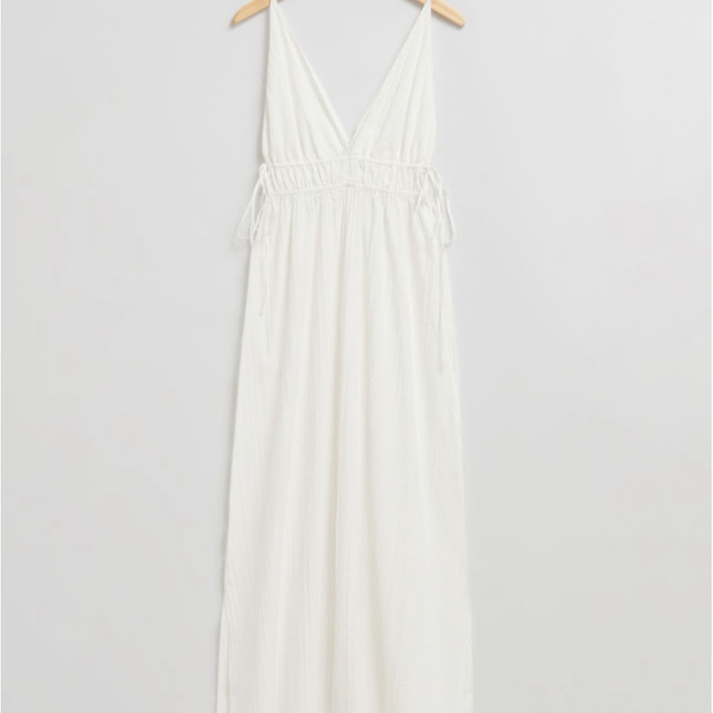 NWT & Other Stories seersucker maxi dress - size S